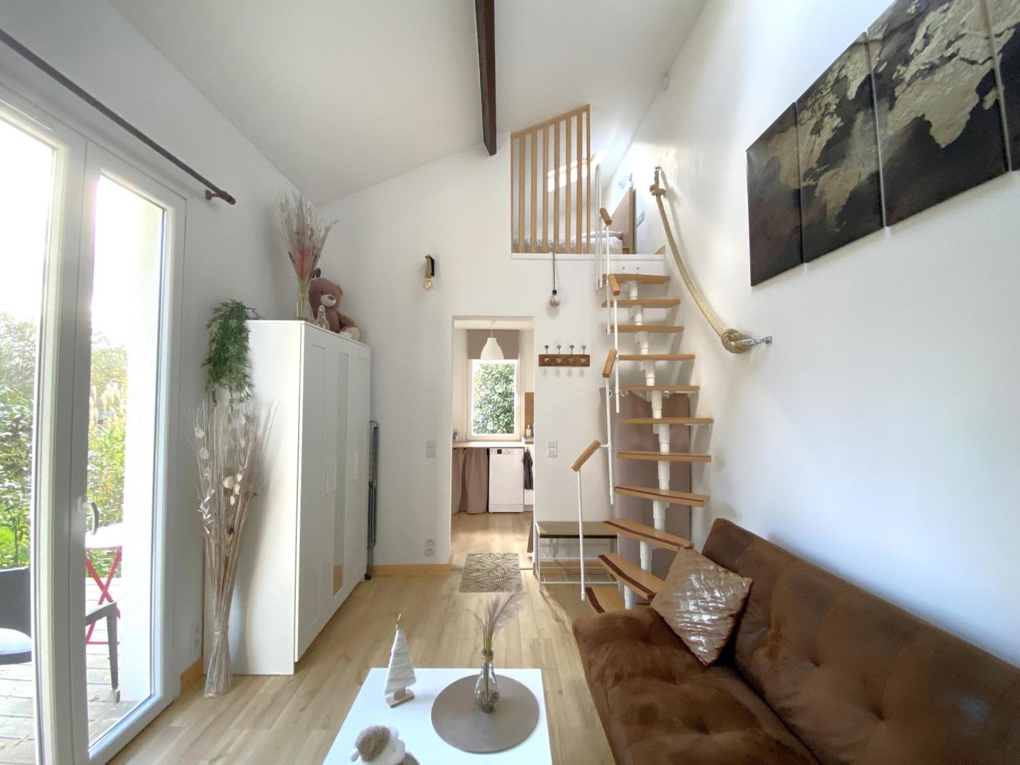 The Little Oak - Tiny House With Bed On Mezzanine & Terrace - From 1 To 4 P Disney, Paris & Cdg Pomponne Exterior photo